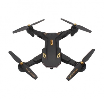Квадрокоптер Visuo XS809S с камерой 2MP wide angle (Черный)