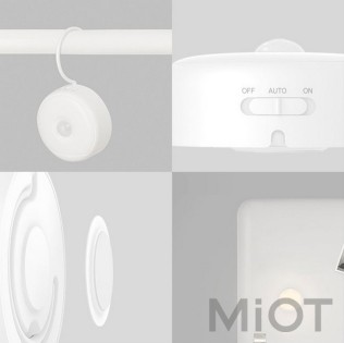 Лампа нічник з датчиком руху Xiaomi Yeelight Motion Sensor Night Light White YLYYD-0024