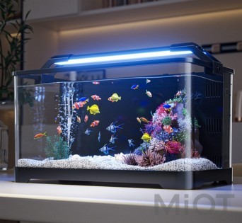 Акваріум Xiaomi QUANGE Lazy Fish White