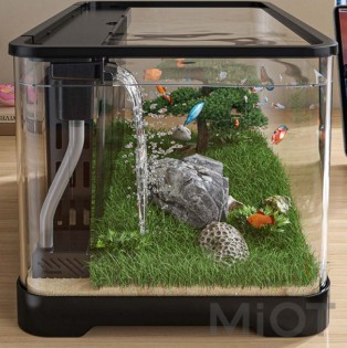 Акваріум Xiaomi QUANGE Lazy Fish White