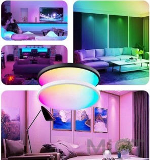Потолочный смарт-светильник Xiaomi Yeelight RGB Smart Ceiling Light Jupiter D C500 Brushed Grey (YLXDD-0271)