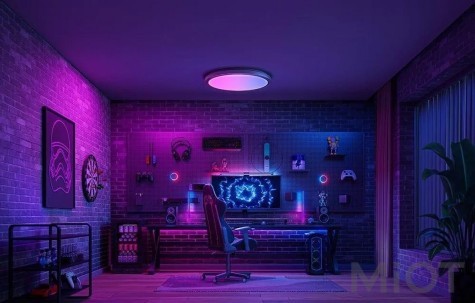 Потолочный смарт-светильник Xiaomi Yeelight RGB Smart Ceiling Light Jupiter D C500 Brushed Grey (YLXDD-0271)