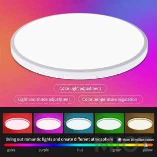 Потолочный смарт-светильник Xiaomi Yeelight RGB Smart Ceiling Light Jupiter D C500 Brushed Grey (YLXDD-0271)