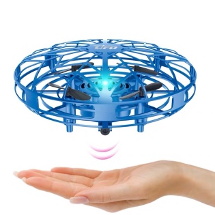 Лiтаюча iграшка Electronic Fly Topblade з керуванням жестами (Синiй)