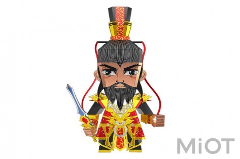 Колекційна модель PIECECOOL Dorado'LIU BEI Q002