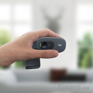 Веб-камера для компьютера Logitech C270 HD Webcam Black