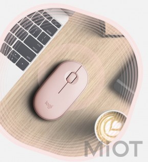 Миша Xiaomi Logitech Pebble Pink