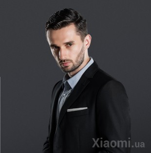 Костюм мужской Xiaomi Louise Man’s Pure Wool Three-Action Suit Black XL size 180/90A