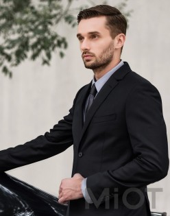 Костюм чоловічий Xiaomi Louise Man’s Pure Wool Three-Action Suit Black XL size 180/90A