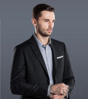 Костюм чоловічий Xiaomi Louise Man’s Pure Wool Three-Action Suit Black XL size 180/90A