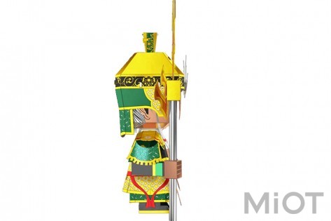 Колекційна модель PIECECOOL Deltoro'MA CHAO Q007