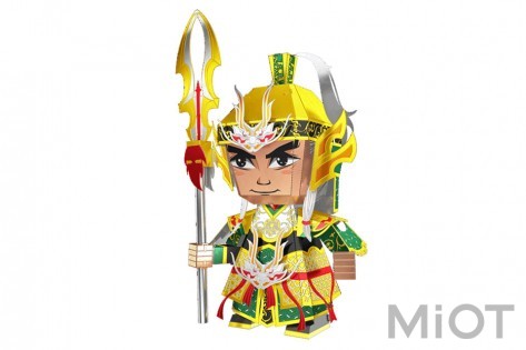 Колекційна модель PIECECOOL Deltoro'MA CHAO Q007