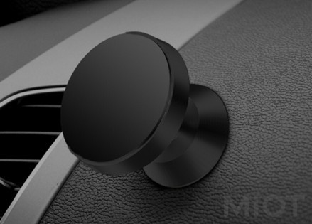 Автотримач для смартфона магнітний Boliliangpin Magnetic smartphone holder Black BL110 (100012988228)