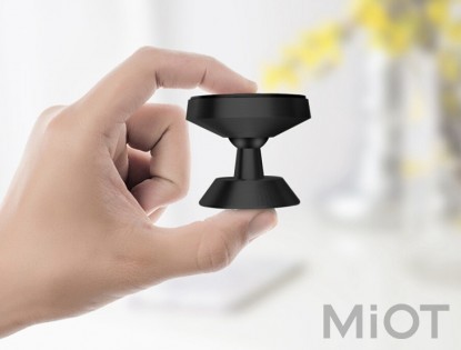 Автотримач для смартфона магнітний Boliliangpin Magnetic smartphone holder Black BL110 (100012988228)