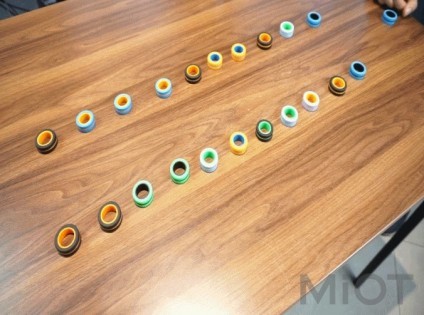 Магнітні кільця FinGears Magnetic Rings Sets Size M Blue-Black (FG380MBLUBLK)
