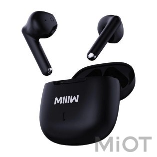 Беспроводные наушники Xiaomi MiiiW Marshmallow TWS Headphones Plus Black (MWTW03)