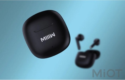 Беспроводные наушники Xiaomi MiiiW Marshmallow TWS Headphones Plus Black (MWTW03)