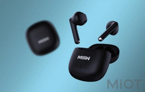 Беспроводные наушники Xiaomi MiiiW Marshmallow TWS Headphones Plus Black (MWTW03)