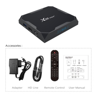 Медiаплеєр Smart TV Box X96 MAX Plus 4/64Gb S905X3