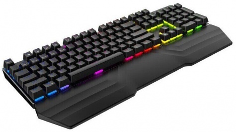 Механическая игровая клавиатура Havit HV-KB432L Eng с RGB подсветкой (Черный)