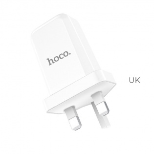 Сетевое зарядное устройство HOCO C45 Cool Rotary Multistandart 2,4 A (White)
