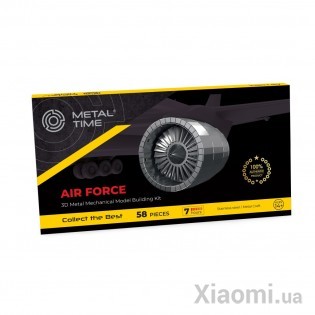 Турбина самолета модель для сборки Metal Time Air Force MT022