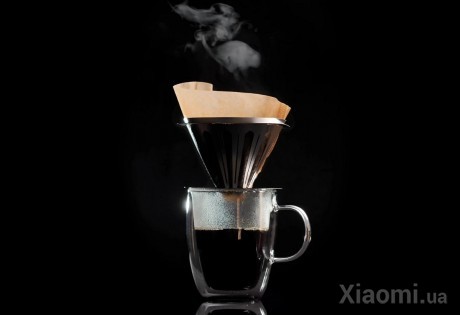 Фильтр для кофе портативній конструктор от Metal Time Café Pronto V60 Pour-over MT013