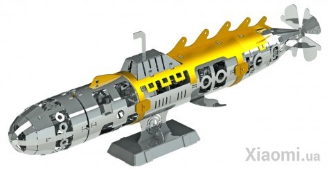 Подводная лодка модель-конструктор от Metal Time Elusive Nautilus MT045