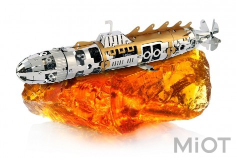Підводний човен модель-конструктор від Metal Time Elusive Nautilus MT045
