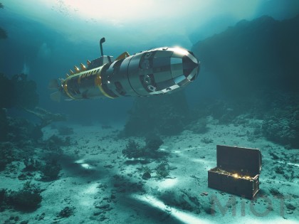 Підводний човен модель-конструктор від Metal Time Elusive Nautilus MT045