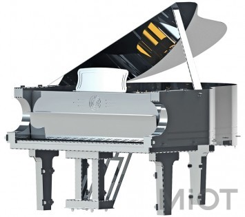 Музичний рояль піаніно конструктор з механізмом Grande Pianola Metal-Time MT011