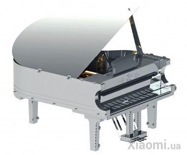 Музыкальный рояль пианино конструктор с механизмом Grande Pianola Metal-Time MT011