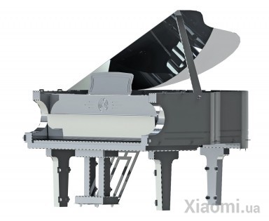 Музыкальный рояль пианино конструктор с механизмом Grande Pianola Metal-Time MT011