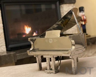 Музичний рояль піаніно конструктор з механізмом Grande Pianola Metal-Time MT011