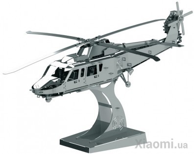 Вертолет конструктор механический развивающий Lifting Spirit Metal-Time MT027
