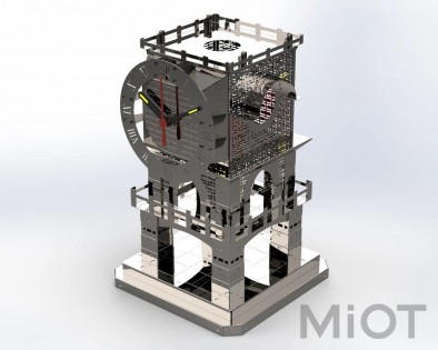 Колекційна модель Metal Time годинник Master of Time MT048