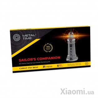 Маяк модель для сборки подсветка и прожектор Sailor's Companion Metal-Time MT002