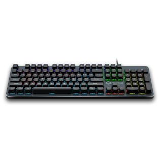 Механiчна iгрова клавiатура Meetion MT-MK007 Rainbow Backlit Mechanical Gaming Keyobard (Чорний)