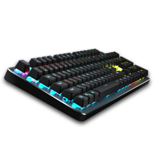 Механiчна iгрова клавiатура Meetion MT-MK007 Rainbow Backlit Mechanical Gaming Keyobard (Чорний)