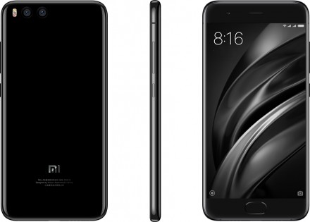Смартфон Xiaomi Mi 6 Black 6/64 Gb