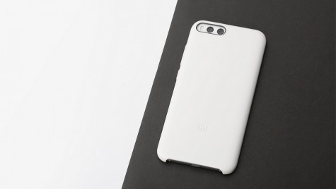 Чехол бампер силиконовый для Xiaomi Mi 6 White 1171500021