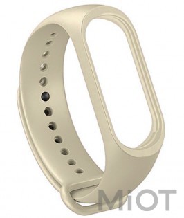 Ремінець для Xiaomi Mi Band 3/4 Beige