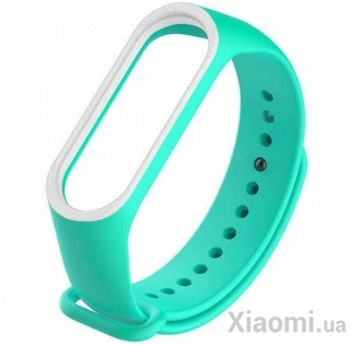 Ремешок для Xiaomi Mi Band 3/4 Mint/White