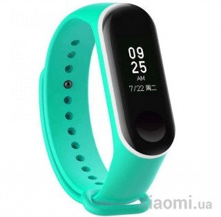 Ремешок для Xiaomi Mi Band 3/4 Mint/White