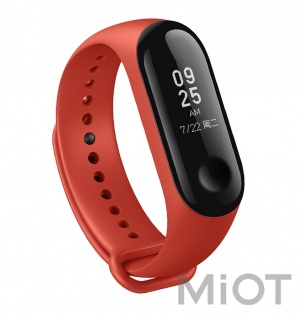 Ремінець для Xiaomi Mi Band 3/4 Red Original