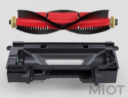 Основная щетка для пылесосов Mi, MiJia, Roborock C/E**/S5/T6/S6 Black
