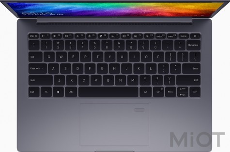Ноутбук Mi Notebook Air 13,3" Intel i7-8550U 8/256Gb SSD/NVIDIA MX150 Keyboard Backlight/Fingerprint Dark Gray (RU/UA keyboard) (JYU4051CN)
