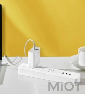 Подовжувач Mi Power Strip (3 розетки + 3 USB-port) 27W Fast Charge