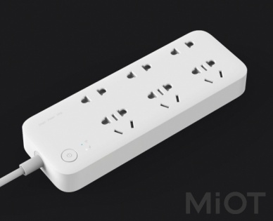 Подовжувач Mi Home (Mijia) Smart Power Strip (6 розеток) with WiFi White ZNCXB01ZM