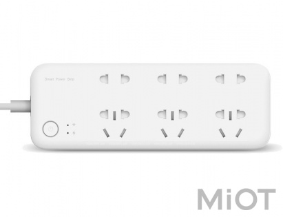 Подовжувач Mi Home (Mijia) Smart Power Strip (6 розеток) with WiFi White ZNCXB01ZM
